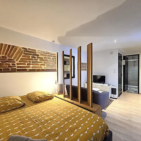 Sublime Cocon Pour Deux - 1 Lit Double - Hypercentre De - Proche Place Nationale Apartment