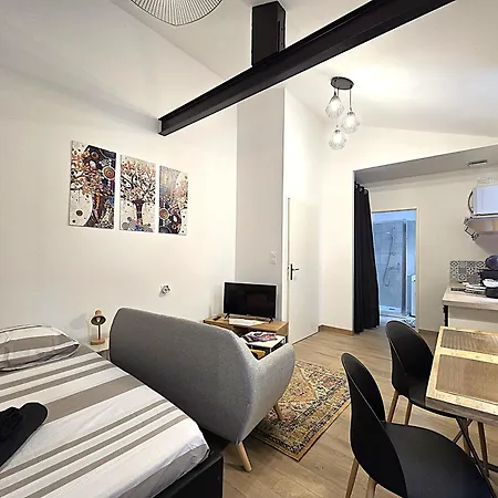 Apartment Sublime Cocon Pour Deux - 1 Lit Double - Hypercentre De - Proche Place Nationale