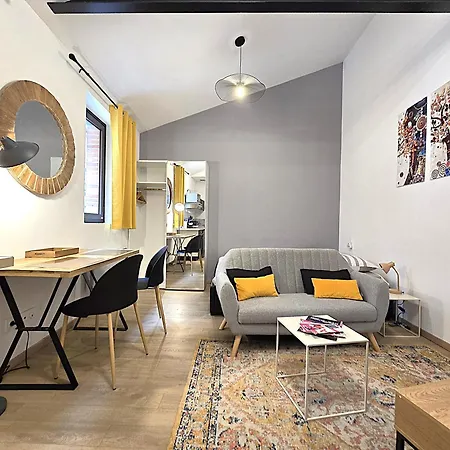 Sublime Cocon Pour Deux - 1 Lit Double - Hypercentre De - Proche Place Nationale Appartement *